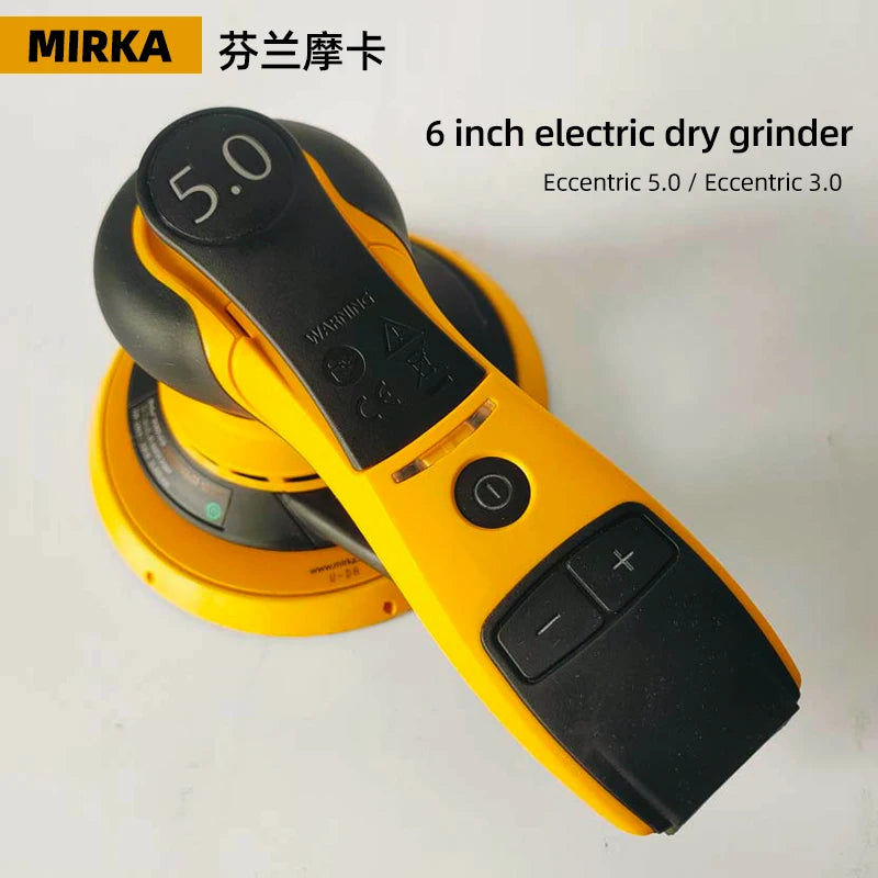 Lixadeira Elétrica Roto Orbital 150MM/6 Deros 650CV Mirka