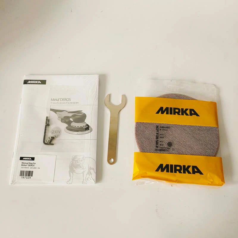 Lixadeira Elétrica Roto Orbital 150MM/6 Deros 650CV Mirka