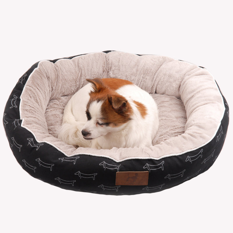 Cama redonda para cachorro