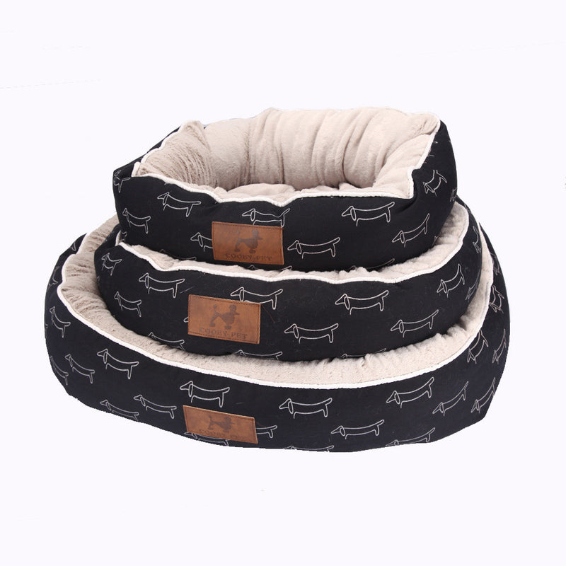 Cama redonda para cachorro